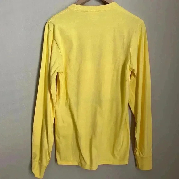 Petals &‎ Peacocks Long Sleeve T-shirt Yellow Size Small - Picture 13 of 13